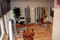 Trainingsraum der Praxis
